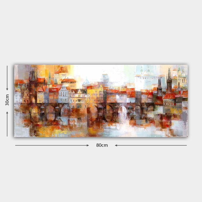Wallity Lienzo Decorativo Multicolor 30 x 80 cm